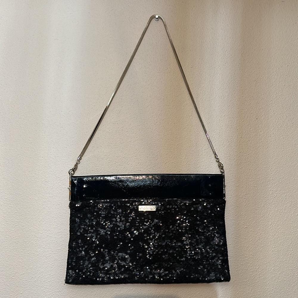 Kate Spade sequin purse with removable strap